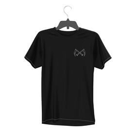 T-shirt με μονόχρωμη εκτύπωση