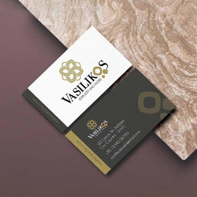 Εταιρική Κάρτα 1000 τεμάχια με ματ πλαστικοποίηση δύο όψεων