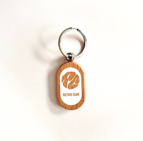 Ξύλινο μπρελόκ με δικό σας θέμα εκτύπωσης #2