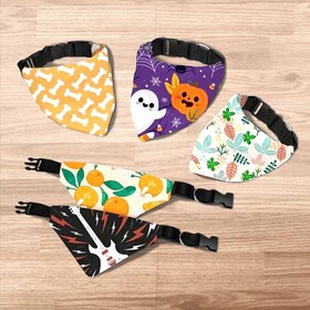 Μπαντάνα σκύλου με δικό σας θέμα εκτύπωσης