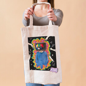 Πάνινη τσάντα με εκτύπωση