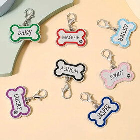 Μεταλλική ταυτότητα σκύλου με δικό σας θέμα εκτύπωσης ή χάραξης #2